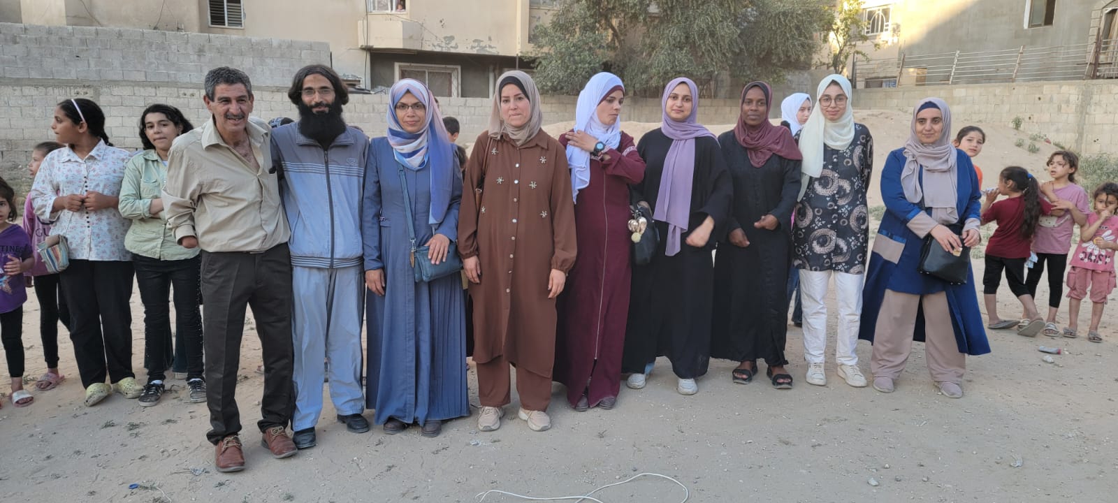 أنشطة ميدانية لمركز اليوسف للإرشاد النفسي والدعم النفسي خلال الحرب