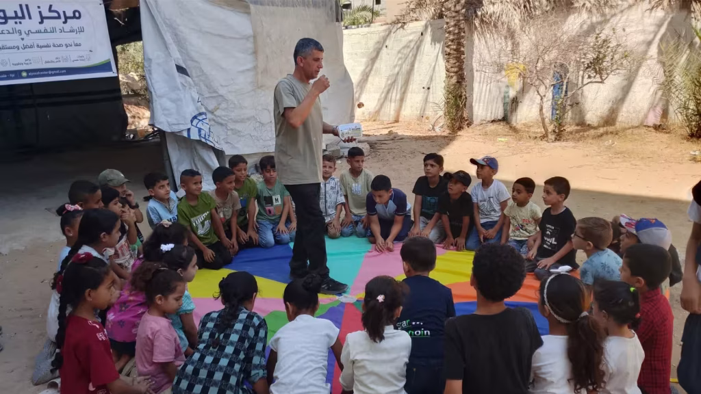 أنشطة ترفيهية ودعم نفسي للطلاب