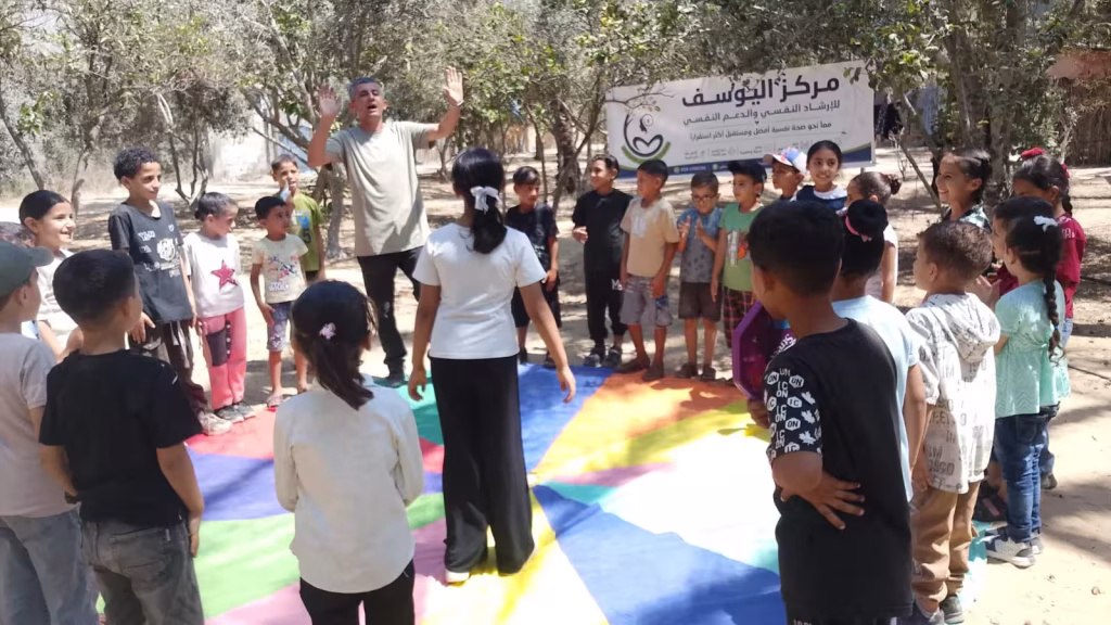 جلسات دعم نفسي للطلاب في مركز التوفيق التعليمي