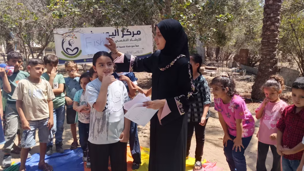 جلسات دعم نفسي للطلاب في مركز التوفيق التعليمي
